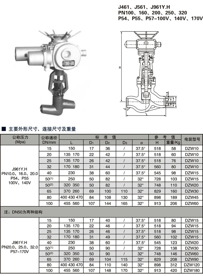 磅級高溫高壓電站截止閥結構圖