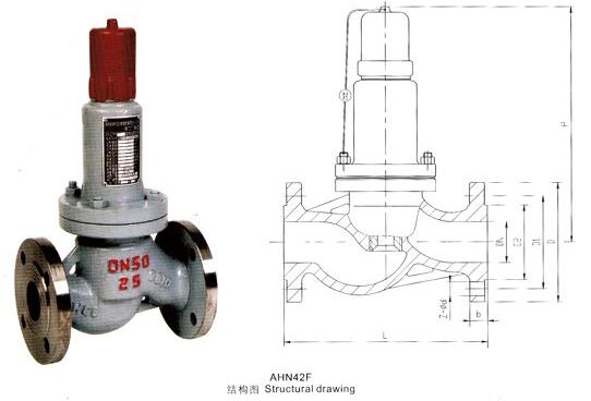 AH42F液化石油氣安全閥結(jié)構(gòu)圖